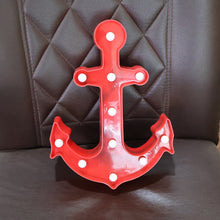 Anchor Shape LED Decorative Night Lamp - (1 Pc)