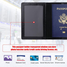 Stylish Leatherette Passport Holder for Travel