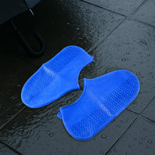 Blue Non-Slip Waterproof Shoe Cover